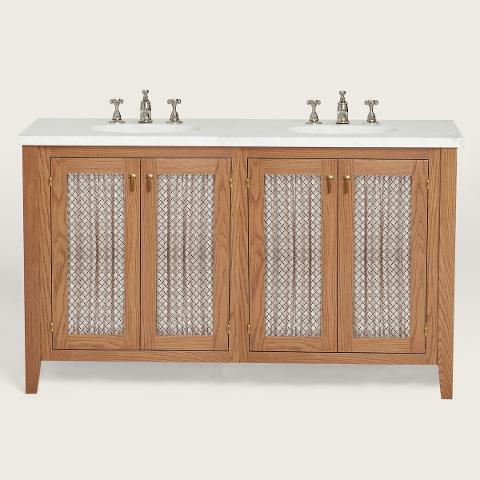 Anna Vanity With Curtain